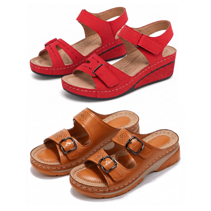 Elegant Comfort Ergonomische sandalen – Koop er 1, krijg er 1 GRATIS