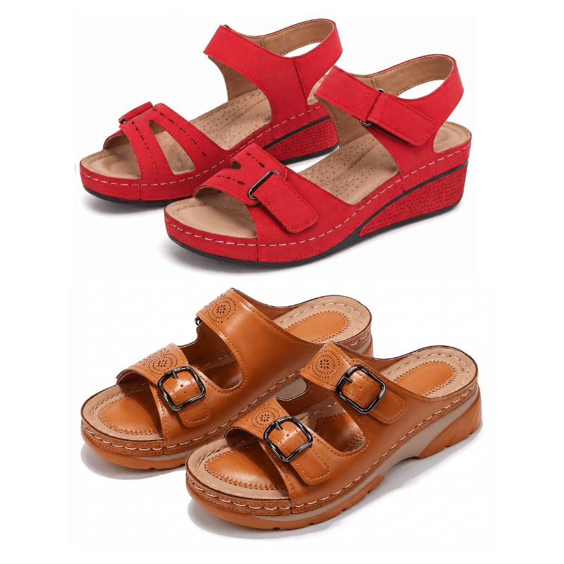 Elegant Comfort Ergonomische sandalen – Koop er 1, krijg er 1 GRATIS - Soleil & Sole