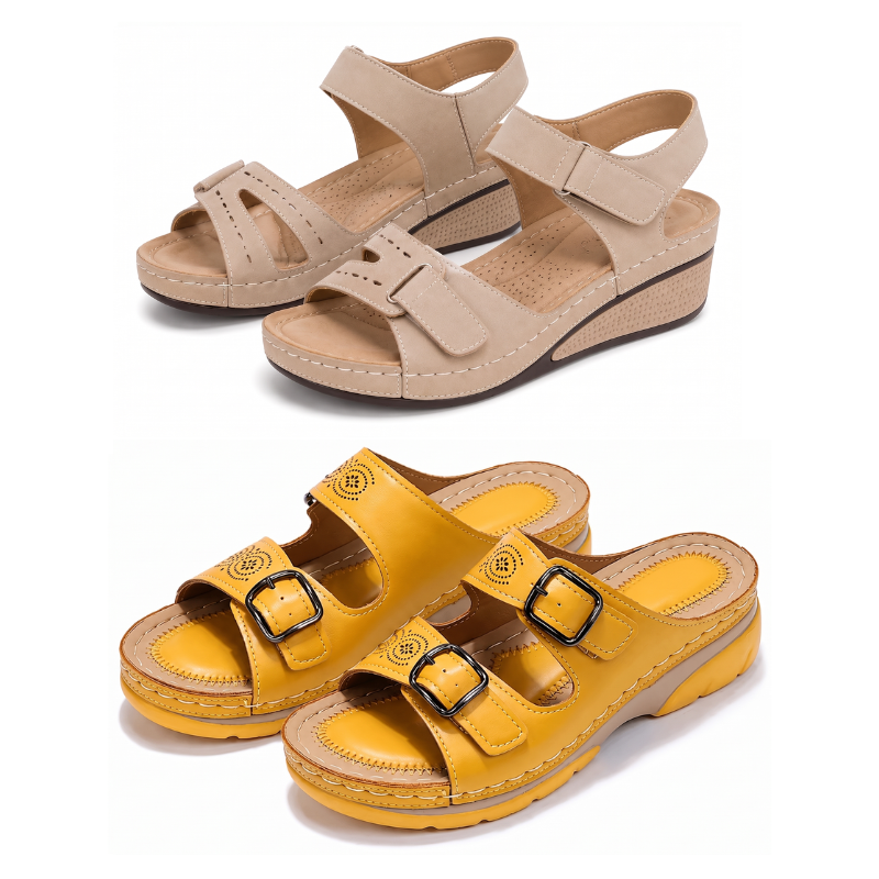 Elegant Comfort Ergonomische sandalen – Koop er 1, krijg er 1 GRATIS