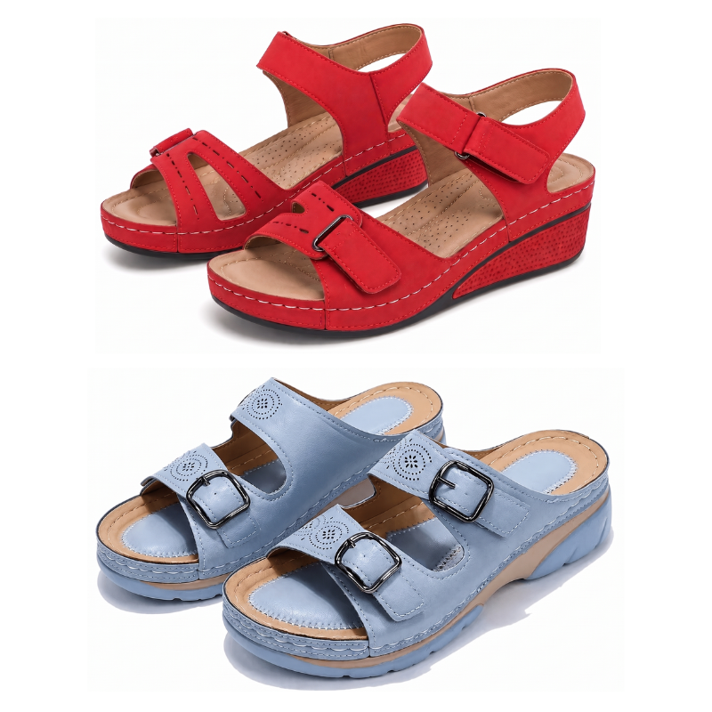 Elegant Comfort Ergonomische sandalen – Koop er 1, krijg er 1 GRATIS