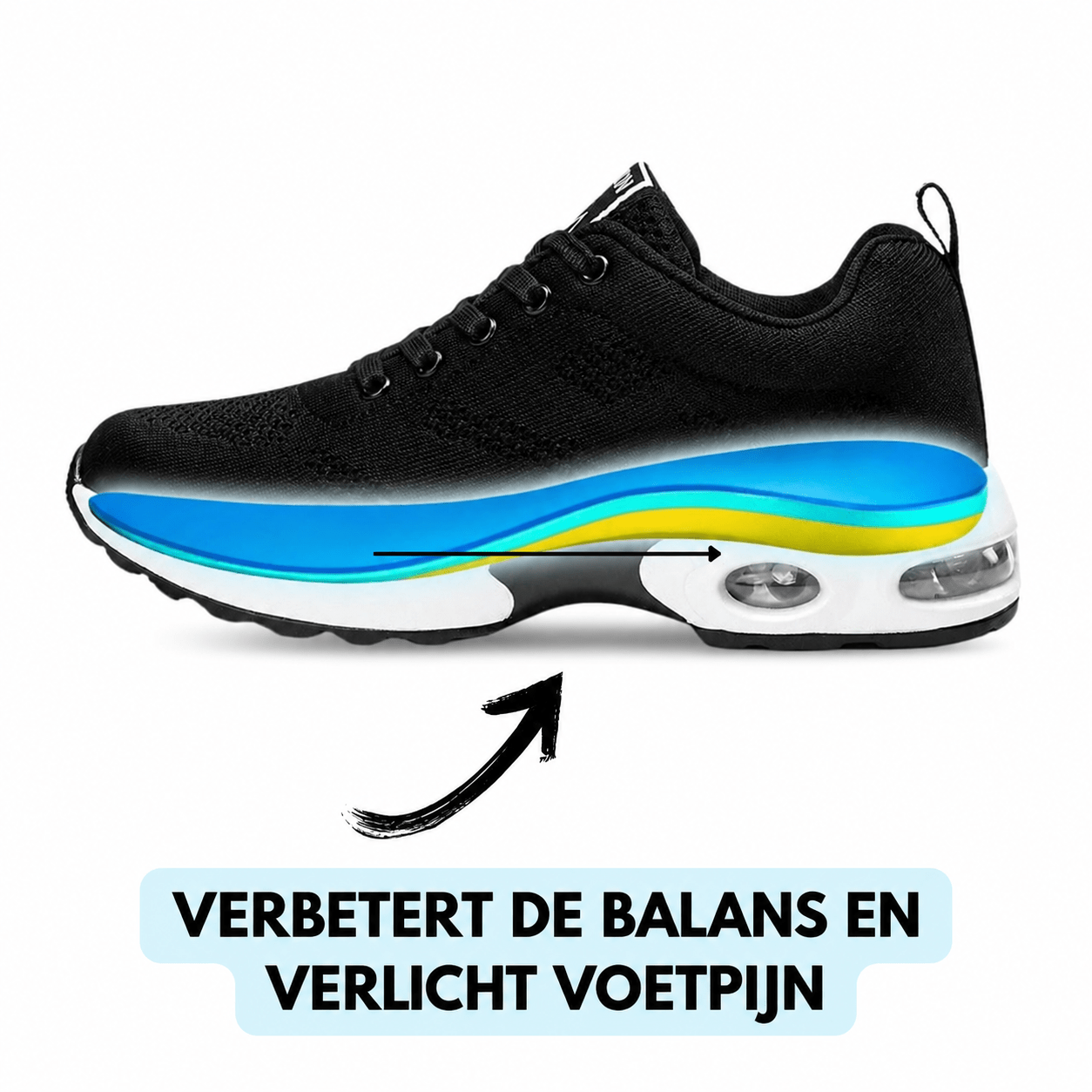 Orthocare™ | Orthopedische sneaker voor dagelijks gebruik en comfort - Actie: 1 + 1 gratis - Soleil & Sole
