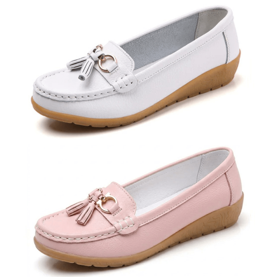 2-voor-1-aanbieding - Orthopedische mocassins van MonaConfort - Soleil & Sole