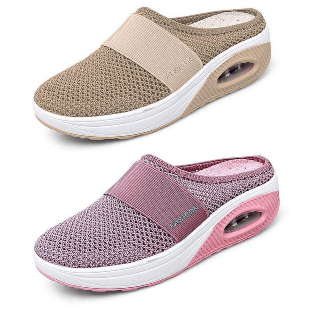 Promoción compre 1 llévese 2 - Zapatillas ortopédicas con amortiguación y suela antideslizante | Light Feet - Zorya