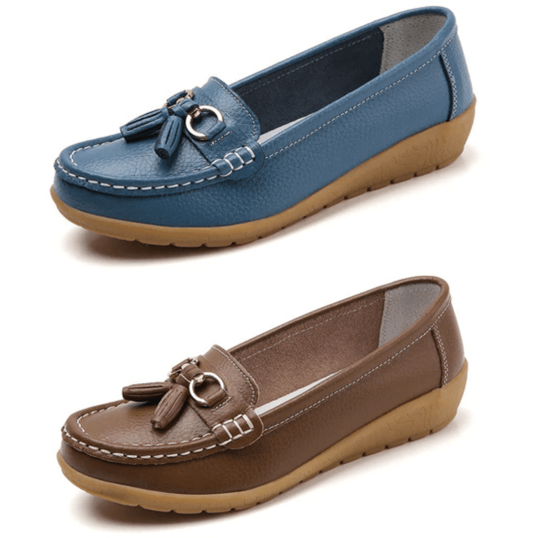 2-voor-1-aanbieding - Orthopedische mocassins van MonaConfort - Soleil & Sole