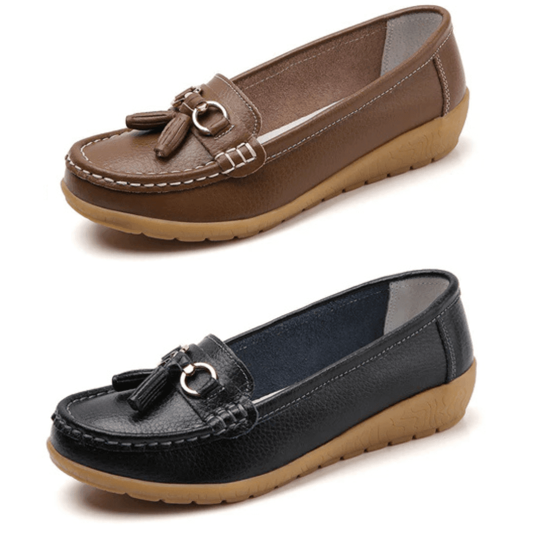2-voor-1-aanbieding - Orthopedische mocassins van MonaConfort - Soleil & Sole