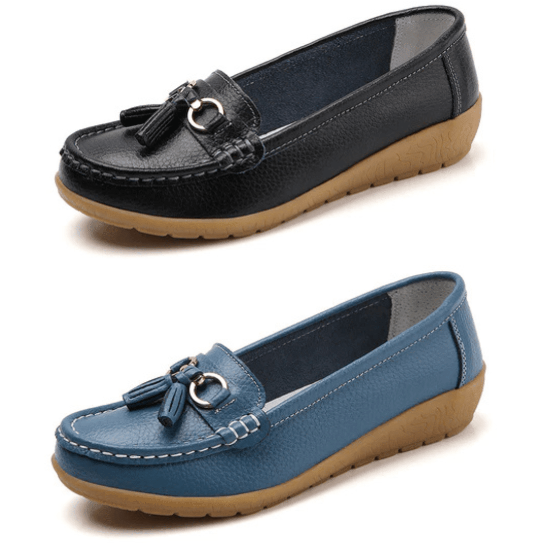 2-voor-1-aanbieding - Orthopedische mocassins van MonaConfort - Soleil & Sole