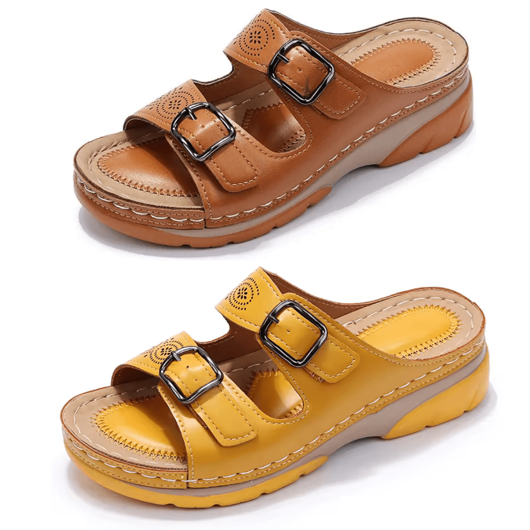 Sandalias Ortopédicas Elegant Comfort - Comodidad Superior - Zorya
