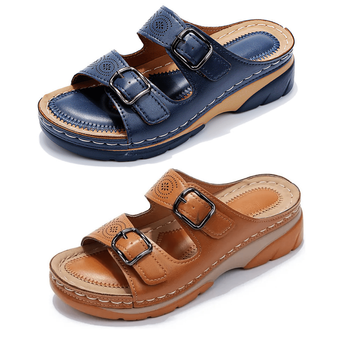 Sandalias Ortopédicas Elegant Comfort - Comodidad Superior - Zorya