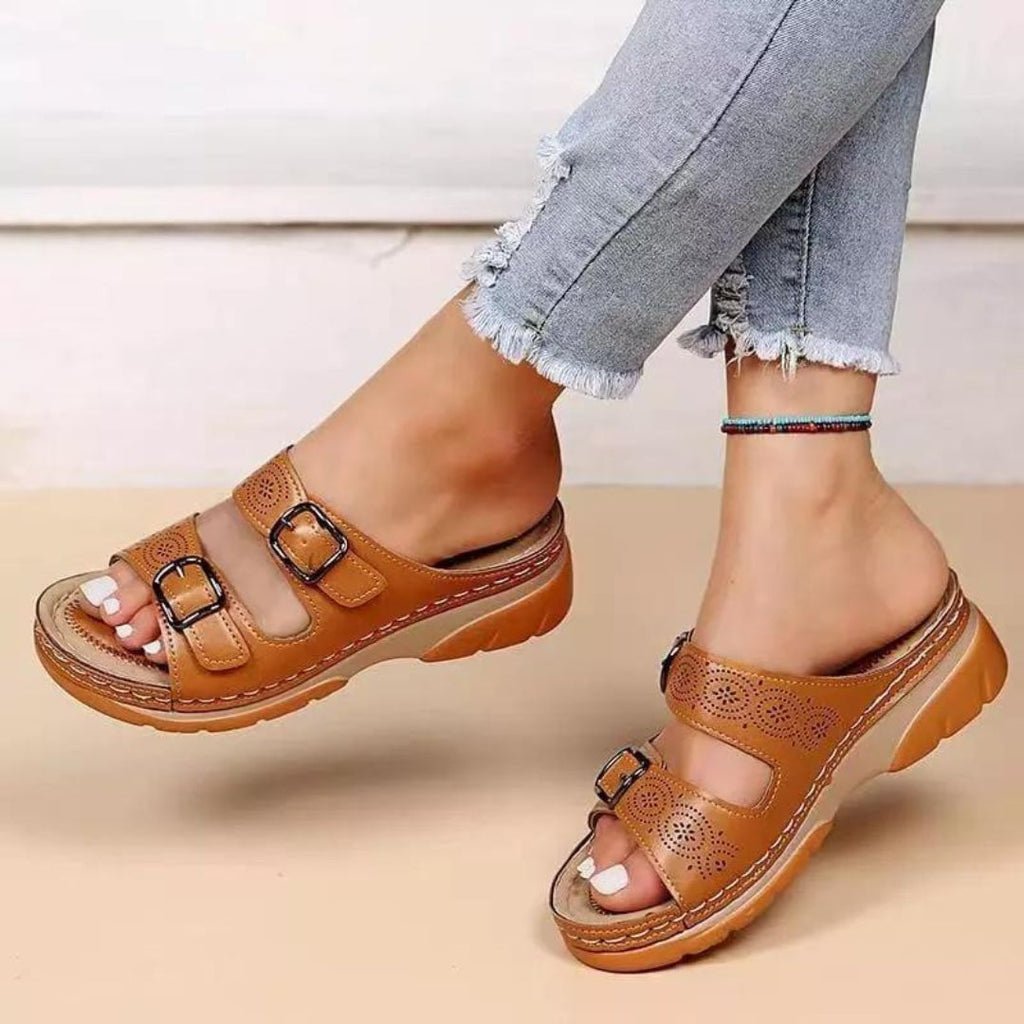 Orthopedische sandalen van Elegant Comfort – Uitstekend draagcomfort - Soleil & Sole
