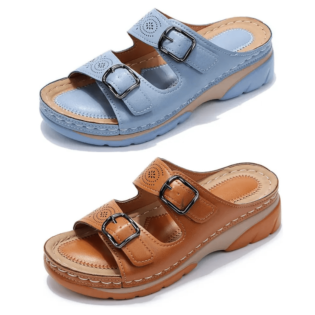 Sandalias Ortopédicas Elegant Comfort - Comodidad Superior - Zorya