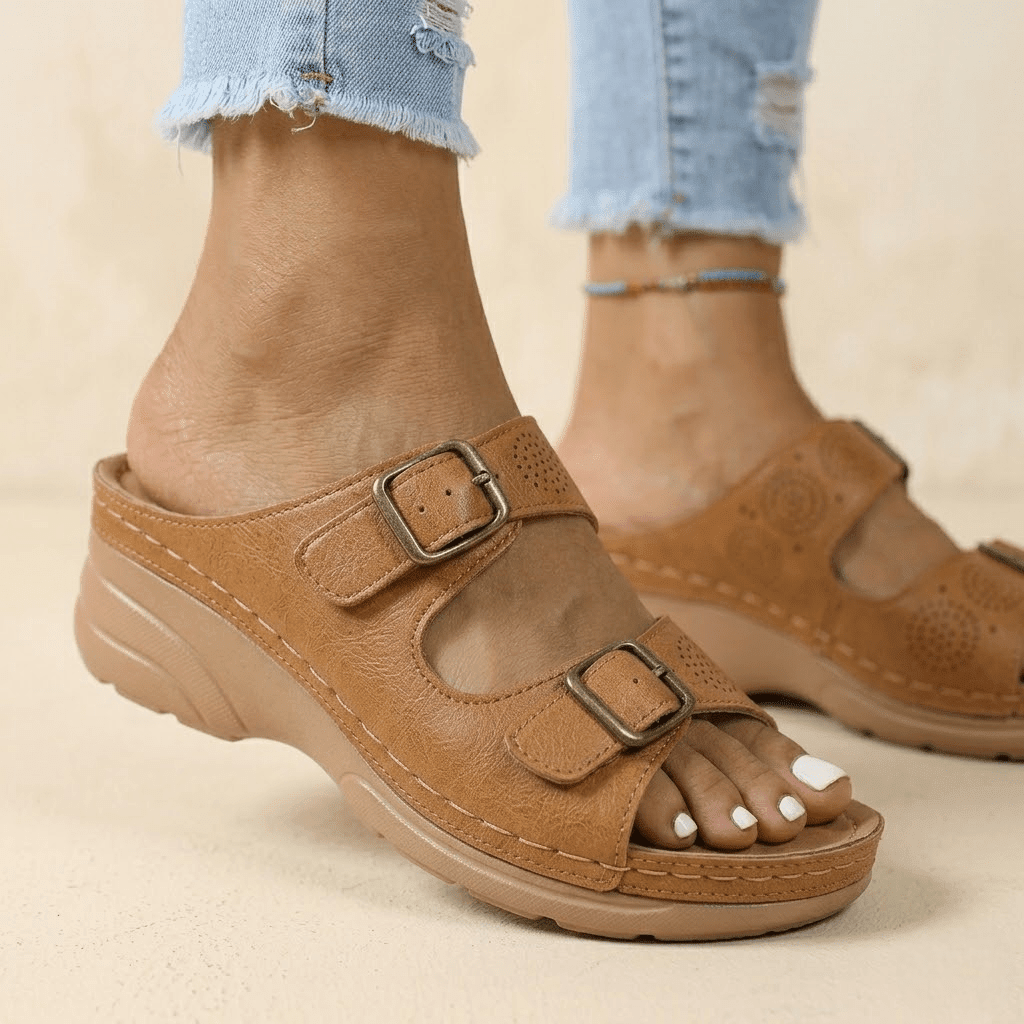 Orthopedische sandalen van Elegant Comfort – Uitstekend draagcomfort - Soleil & Sole
