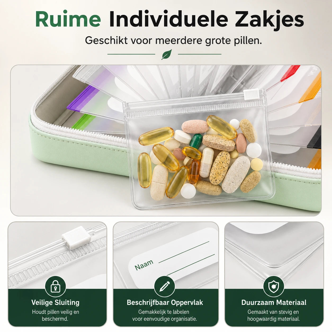 MediPouch Medicijn Organizer – Koop 1, Krijg 2