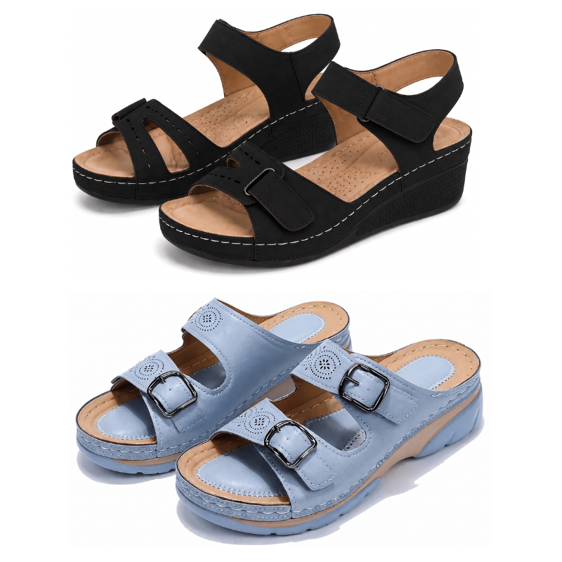 Elegant Comfort Ergonomische sandalen – Koop er 1, krijg er 1 GRATIS