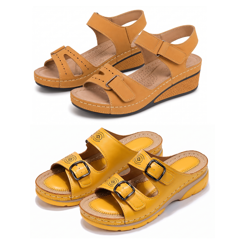 Elegant Comfort Ergonomische sandalen – Koop er 1, krijg er 1 GRATIS