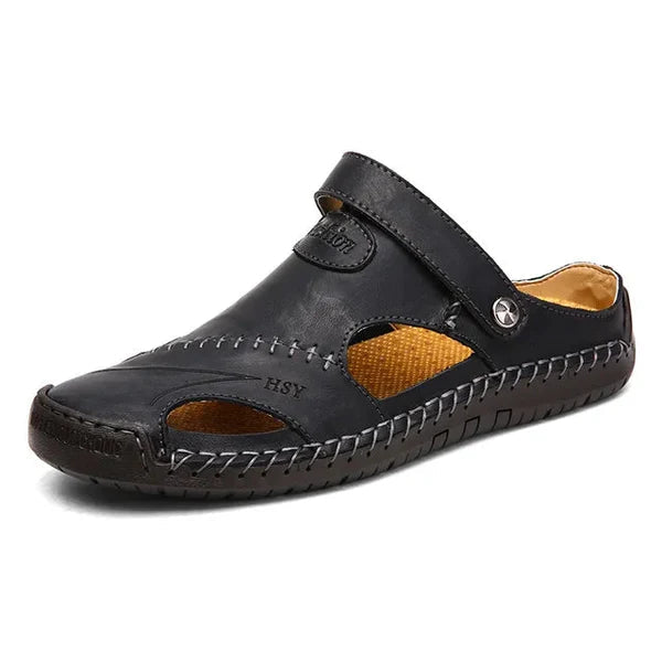 Orthopedische leren sandalen • Soleil Sole - Aanbieding: 1 kopen, 2 meenemen