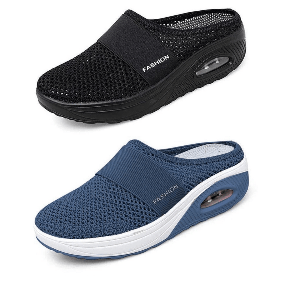 Promoción compre 1 llévese 2 - Zapatillas ortopédicas con amortiguación y suela antideslizante | Light Feet - Zorya